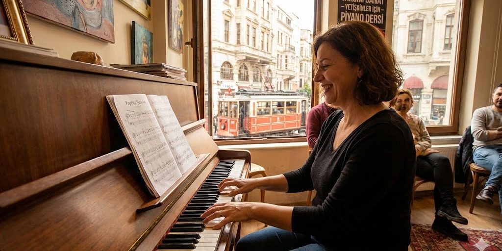 Yetişkinler İçin Piyano Dersi
