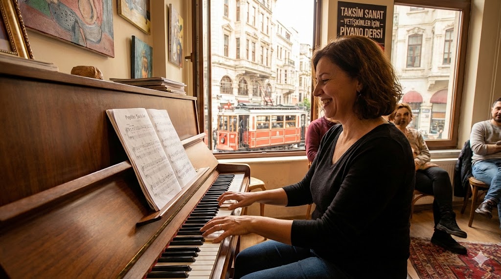Yetişkinler İçin Piyano Dersi